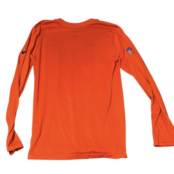 Cleveland Browns Shirt Mens Small Nike Dri Fit NFL Long Sleeve - Picture 5 of 8